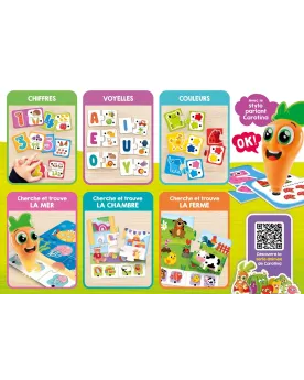 CAROTINA BABY 20 JEUX EDUCATIFS
