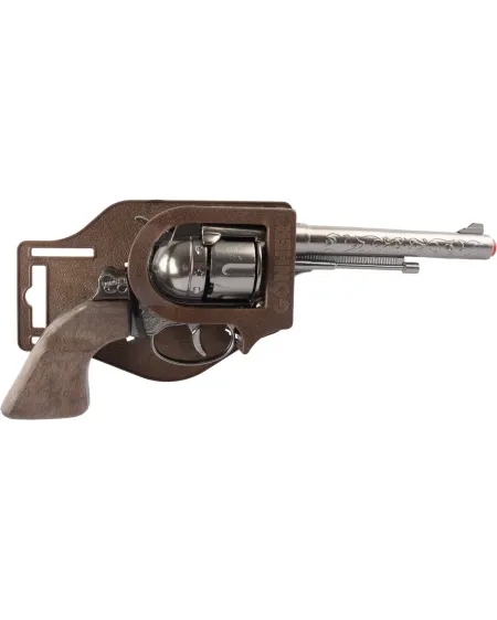 COWBOY PISTOLET METAL 12 COUPS