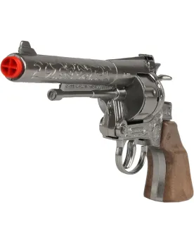 COWBOY PISTOLET METAL 12 COUPS