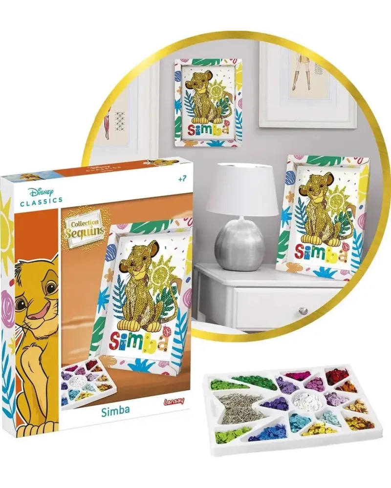 SEQUINS MM LE ROI LION