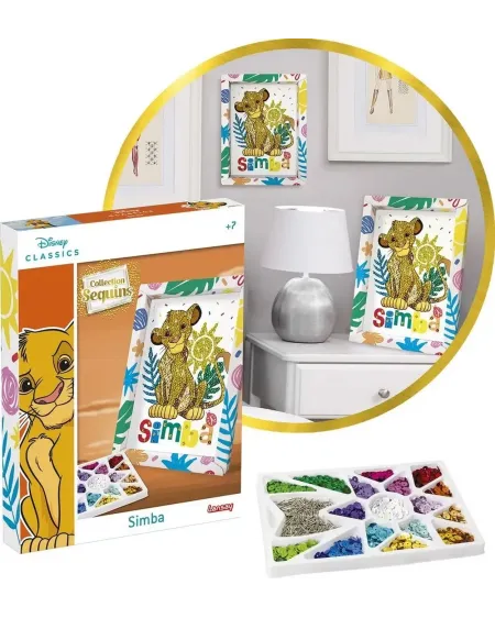 SEQUINS MM LE ROI LION