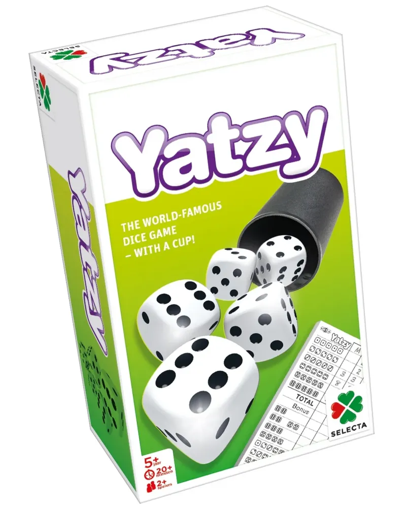 YATHZY GOBELET/DES/BLOCS DE SCORE