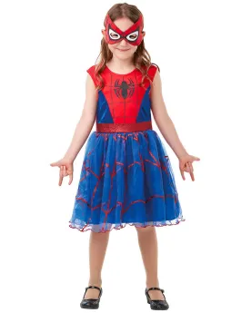 ROBE LUXE TUTU SPIDER GIRL 5/6 ANS