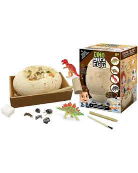 MEGA OEUF EXCAVATION 4 DINOS A MONTER