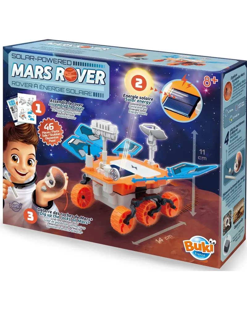 ROVER A ENERGIE SOLAIRE + EXCAVATION