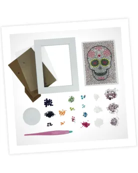 GLITTERS TETE DE MORT