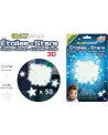 ETOILES 3D PHOSPHORESCENTES