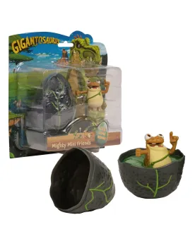GIGANTOSAURUS FIGURINES DINO OEUF SLIME