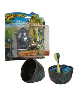 GIGANTOSAURUS FIGURINES DINO OEUF SLIME