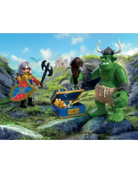 TROLL ET TRESOR CHEVALIERS DU LION