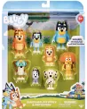 BLUEY PACK 8 FIGURINES