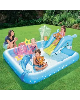 PLAYCENTER AQUARIUM + TOBOGGAN 239X206
