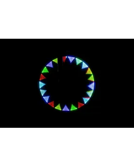 MODELE POUR RAYONS LED CHANGE DE COULEUR