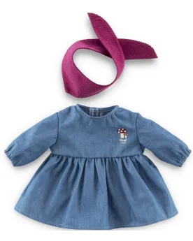 BB 30 ROBE EN JEANS + FOULARD PT EXPLORA