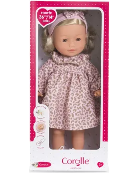 POUPEE CANDICE LEOPARD ROSE