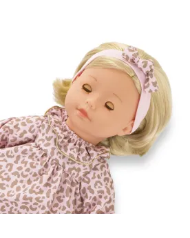 POUPEE CANDICE LEOPARD ROSE