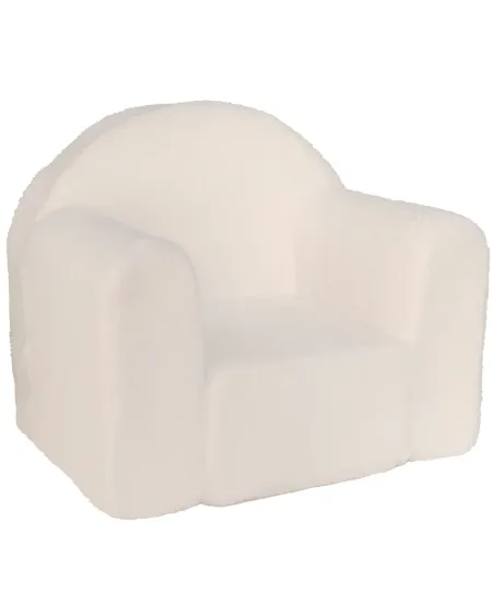 FAUTEUIL BOUCLETTE CREME