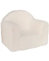 FAUTEUIL BOUCLETTE CREME