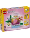 FLACON DE PARFUM AU DECOR FLORAL