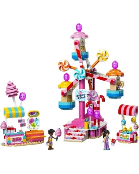 LA GRANDE ROUE ORNEE DE BONBONS ET CUPCA