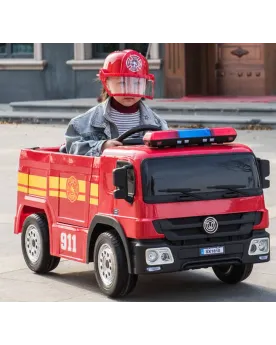 CAMION DE POMPIER 10.8V 2 MOTEURS