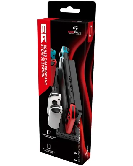 SWITCH SUPPORT ET CHARGE CONSOLE SCH30  Pour consoles Switch ou Swi...