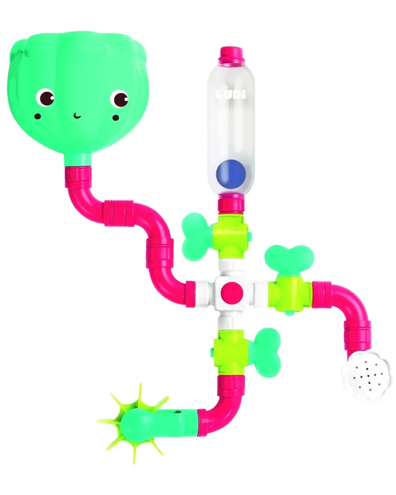 CIRCUIT A EAU MODULABLE 14 PCES  Réseau de tuyaux équipés de robine...