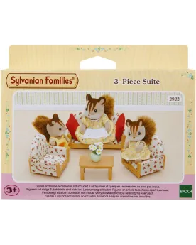 CANAPE/2 FAUTEUILS/TABLE SYLVANIAN  Ce set d'ameublement pour le sa...