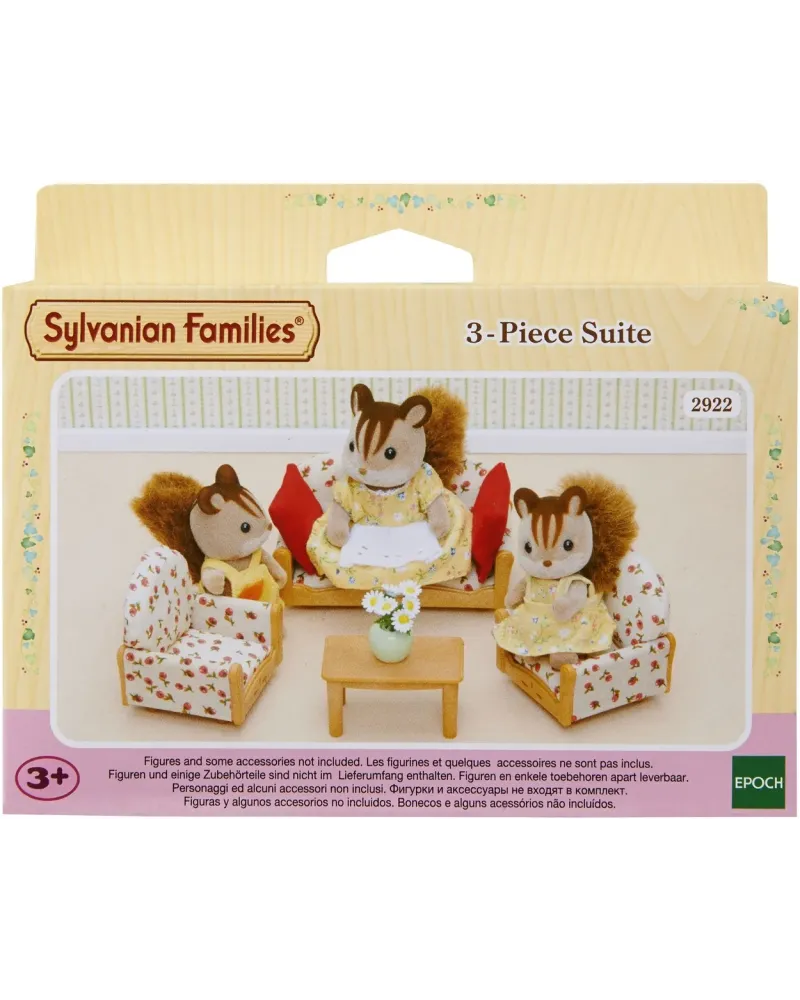 CANAPE/2 FAUTEUILS/TABLE SYLVANIAN  Ce set d'ameublement pour le sa...