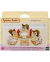 CANAPE/2 FAUTEUILS/TABLE SYLVANIAN  Ce set d'ameublement pour le sa...