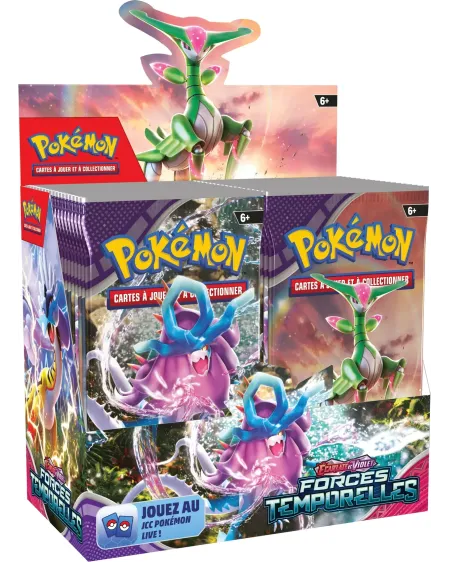 POKEMON EV 05 FORCES TEMPORELLES BOOSTER  Vendu à la pièce HODPOK18...