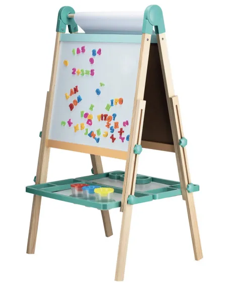 TABLEAU 2 EN 1 REGLABLE MAGNETS + PAPIER