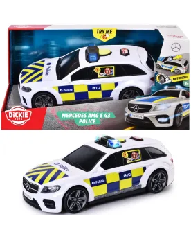 VOITURE POLICE BELGE L/S MERCEDES AMG  1/16. A friction. Gyrophare....
