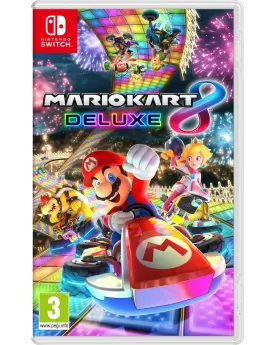 SWITCH CONSOLE + MK8 DELUXE PHYS.