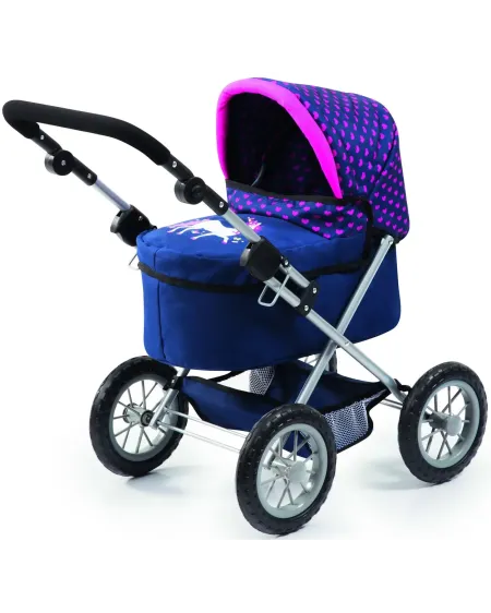 LANDAU TRENDY PM + SAC  Hauteur ajustable à la poignée de 39 à 68 c...
