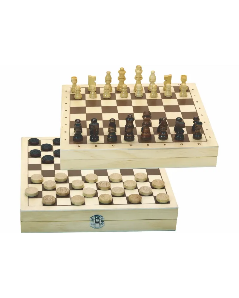 COFFRET DAMES ET ECHECS