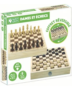 COFFRET DAMES ET ECHECS