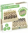 COFFRET DAMES ET ECHECS