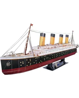 3D TITANIC ILLUMINE 88CM 266 PCES  266 pièces. 88 cm. MGM540051  Âg...
