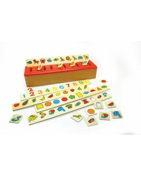 BOITE DE TRI SYSTEME MONTESSORI  Cette méthode favorise la confianc...