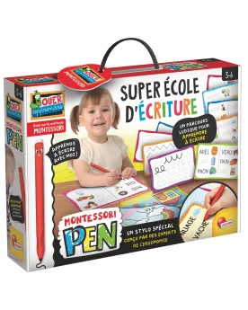 MONTESSORI SUPER ECOLE D'ECRITURE  Avec le stylo ergonomique et les...
