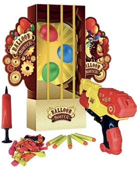 TIR AUX BALLONS Essaye de faire péter les ballons qui virevoltent a...