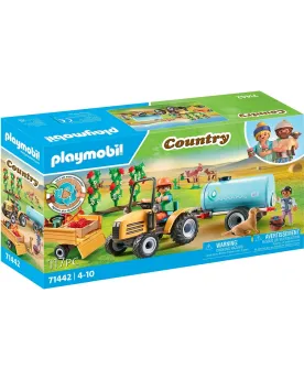 FERMIER AVEC TRACTEUR ET CITERNE   PMB71442 PLAYMOBIL Âge Minimum: ...