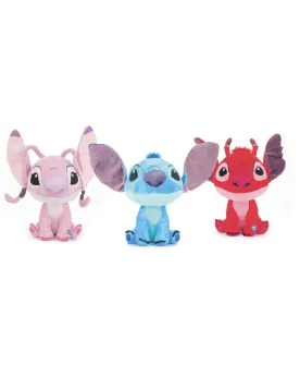 PELUCHE STITCH ANGEL OU LEROY 30CM MUSIC  30 cm. DAN76022462  Âge M...