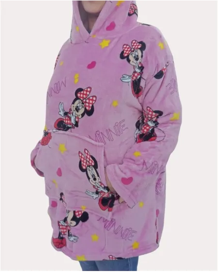 PONCHO PILOU ENFANT MINNIE