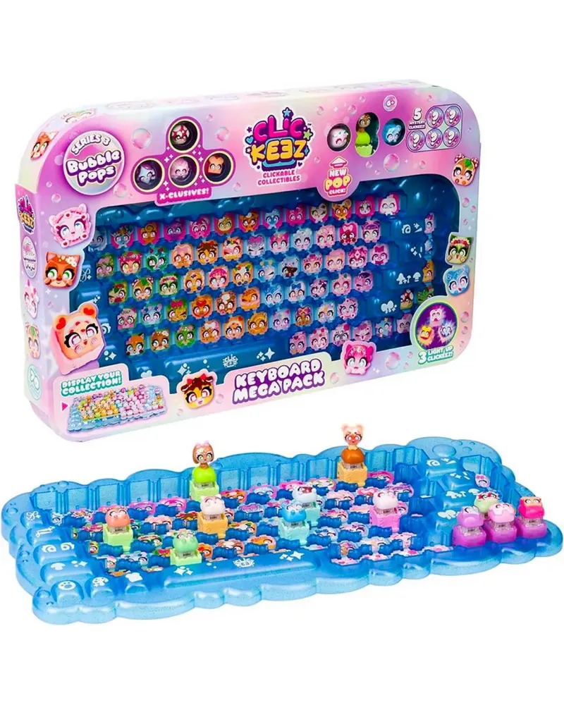 CLICKEEZ CLAVIER + 12 CLICKEEZ