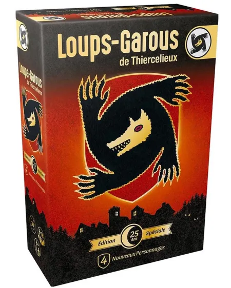 ASMODEE LOUPS GAROUS 25 ANS