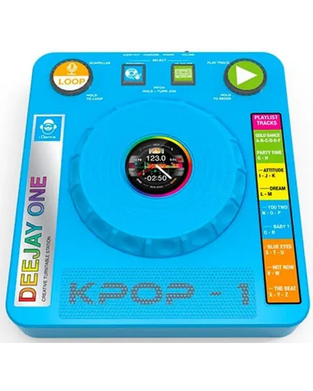 PLATINE VINYLE DEEJAY NOIRE + ENCEINTE