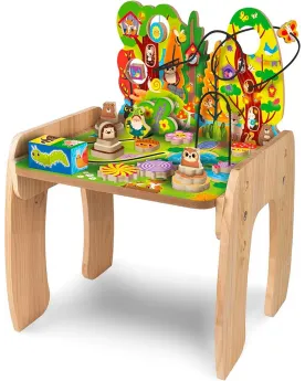 MONTESSORI TABLE MULTI ACTIVITES BOIS