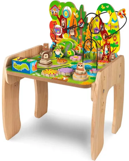 MONTESSORI TABLE MULTI ACTIVITES BOIS